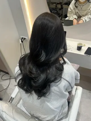 ロング Zina河原町店 momokaのヘアスタイル