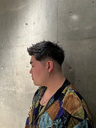 ショート メンズ ✨表参道パーマ/ ボブ/柏原遼斗✨のヘアスタイル