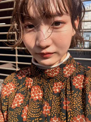 ショート カラー ヘアアレンジ ノモト ハルのヘアスタイル