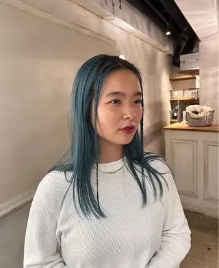 ロング カラー ヘアアレンジ さくらい まりこのヘアスタイル