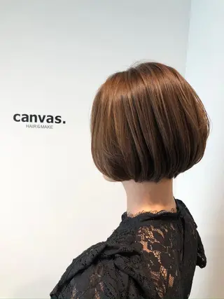 ショート カラー ✨上品可愛い 垢抜けカラー/後藤✨のヘアスタイル