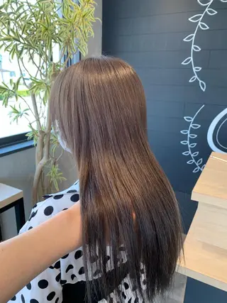 ロング カラー 名古屋／デザイン／ ブリーチ/松井亮磨のヘアスタイル