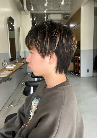 メンズ 神谷 夏帆のヘアスタイル