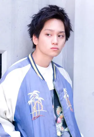 ショート カラー メンズ Steelo  渋谷所属・✴︎赤み除去カラー daichi✴︎のヘアスタイル