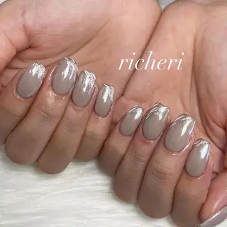 ミディアム ネイル richeri beautyのネイルデザイン