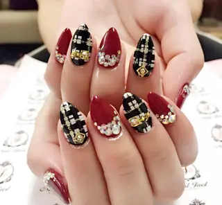 ミディアム nail jaol池袋店所属・ネイルJaol 池袋のネイルデザイン