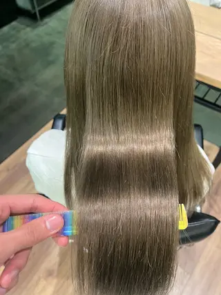 カラー OAK戸塚所属・透明感カラー/ TSUBAKIのヘアスタイル