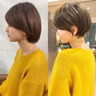 ショート カラー 【似合わせ美容師】 しゅんのヘアスタイル