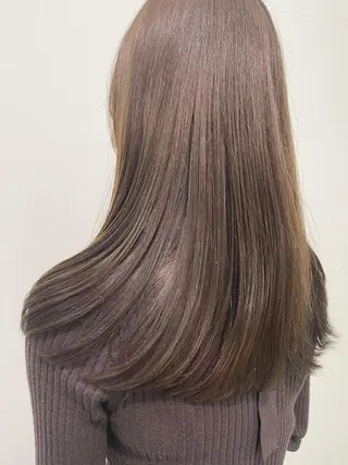 セミロング ヘアアレンジ イメチェンカット✂️ 錦糸町佐藤店長のヘアスタイル