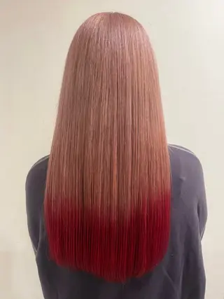 ロング カラー 艶髪特化 しゅんぼう 長岡髪質改善のヘアスタイル