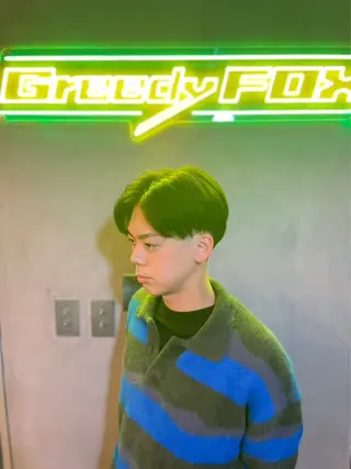 ミディアム dunhill 斉藤 大樹/メンズカットのヘアスタイル