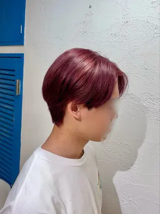 メンズ メイク/ケアカラー 🐬HIKARU🐬のヘアスタイル