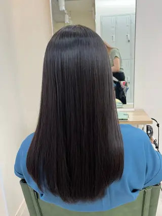 ロング ユイナ 🕊NaVI ベージュ/透明感のヘアスタイル