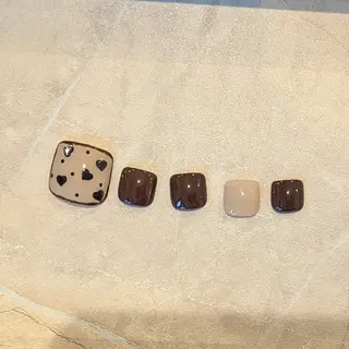 ネイル 6RokuHair（ロクヘアー)所属・門川 茉奈美のネイルデザイン