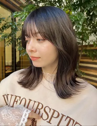 ミディアム カラー green登戸所属・🔹レディース🔹 GINJIのヘアスタイル