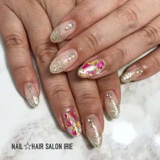 ネイル Hair salon Irie所属・與儀 知佳のネイルデザイン