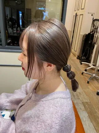 カラー 【eight宿河原】 すぎもとはづきのヘアスタイル