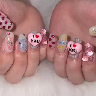 ネイル 👽個性派ネイル🎀 komachiのマツエク・マツパデザイン