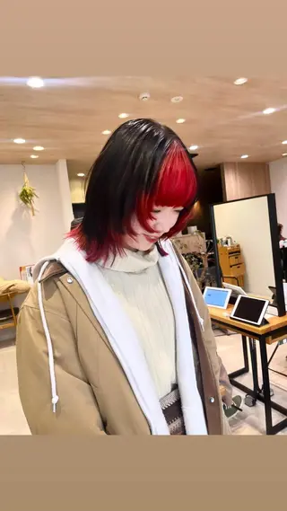 ショート カラー 産休中です 艶カラー♡オカのヘアスタイル