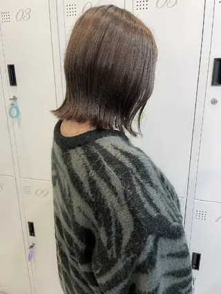 ショート カラー 暗髪艶カラー/ 髪質改善TR/maiのヘアスタイル