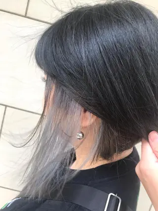 ミディアム カラー 有馬ミク🌈 似合わせ美容師のヘアスタイル