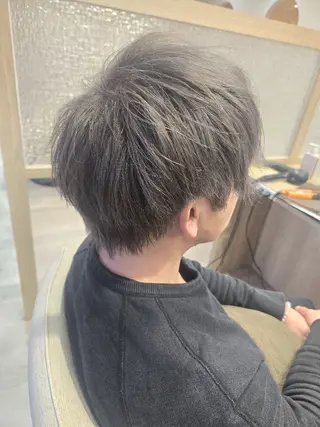 ショート メンズ カラー 🫧高濃度水素カラー ✂️鈴木 直人のヘアスタイル