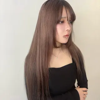 ロング カラー Ren. 🦋デザインカラーのヘアスタイル