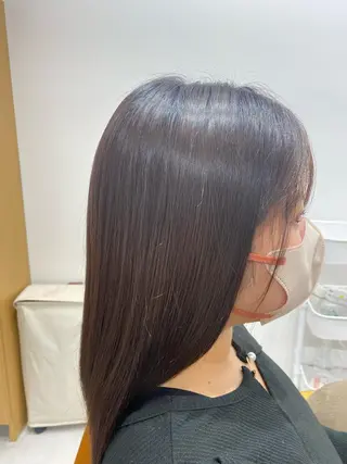 セミロング 山﨑 燦人のヘアスタイル