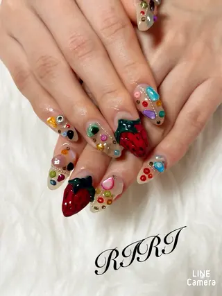 ネイル riri オーナーのネイルデザイン