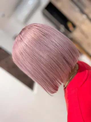 ショート カラー 倉林隆一/艶髪🌸 透明感/髪質改善のヘアスタイル