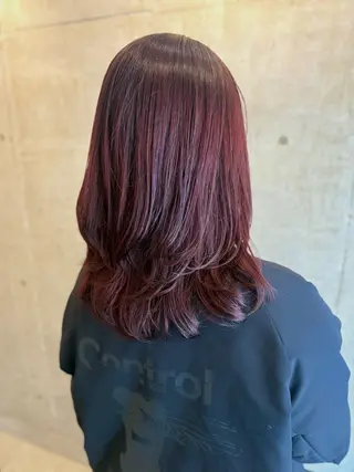 セミロング カラー ROCCA hair eje. 千晴のヘアスタイル