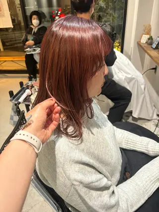 カラー 竹内 えりこのヘアスタイル