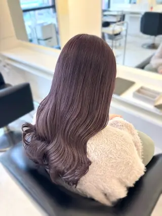 ロング カラー parvemix平野 真央🎀💞のヘアスタイル
