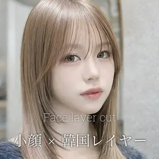 ロング カラー 小顔天使💗飛我 透明感色落ち👚のヘアスタイル