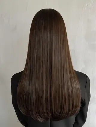 ロング レイヤー×顔周 り×髪質改善/MIUのヘアスタイル