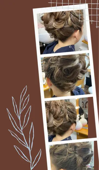 ヘアアレンジ アトリエkumiko所属・池谷 久美子のヘアスタイル