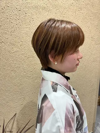 ショート BEAUTRIUM  銀座店所属・カット無料🎶 たるみことりのヘアスタイル