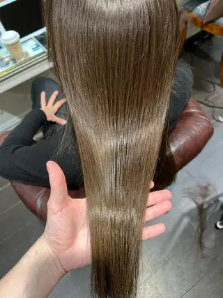 ロング AHNKISM所属・増田 晃士のヘアスタイル