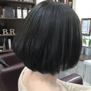ショート カラー パーマ 金崎 新吾のヘアスタイル