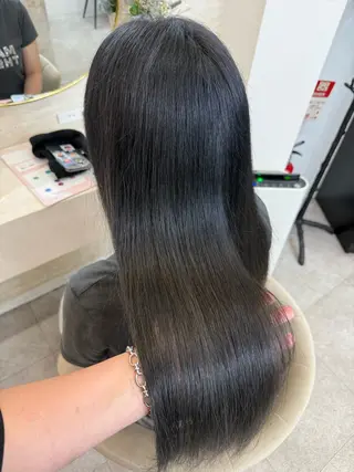 ロング カラー ヘアアレンジ 🌼おとは🌻 Ess 熊谷のヘアスタイル