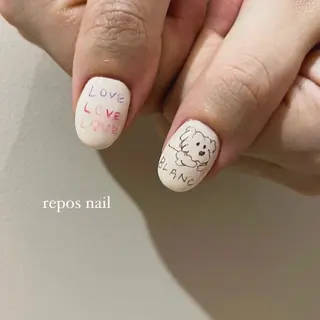 ネイル repos-ルポ-所属・repos yoshitomeのネイルデザイン