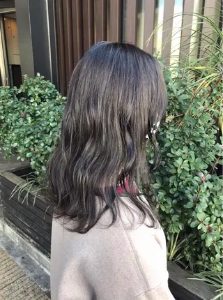 ミディアム カラー 安井 匡隆のヘアスタイル