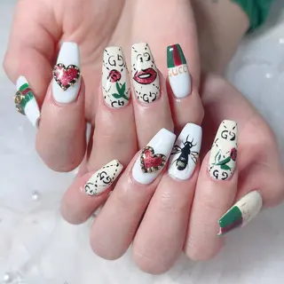 ネイル M🌷nail 長さだし専門店のネイルデザイン