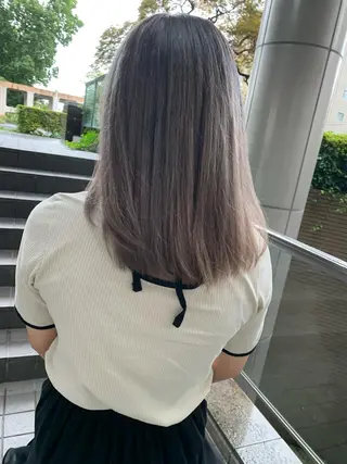 ミディアム カラー flocci🌙 フロクシのヘアスタイル