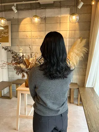 セミロング カラー 戸田 望月のヘアスタイル