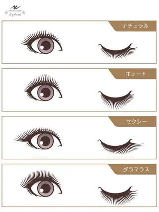 マツエク・マツパ moon by sel所属・moon by selのマツエク・マツパデザイン