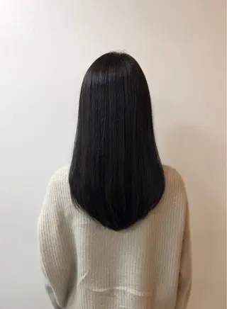 セミロング 【白髪ぼかし】 愛甲竜佑のヘアスタイル
