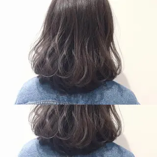 ショート カラー ボブ・レイヤーカット 吉敷航一のヘアスタイル