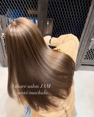 セミロング 【20代ダメージ毛に 髪質改善】のヘアスタイル