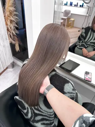 ロング カラー ParveMix🍀 藤原愛未のヘアスタイル